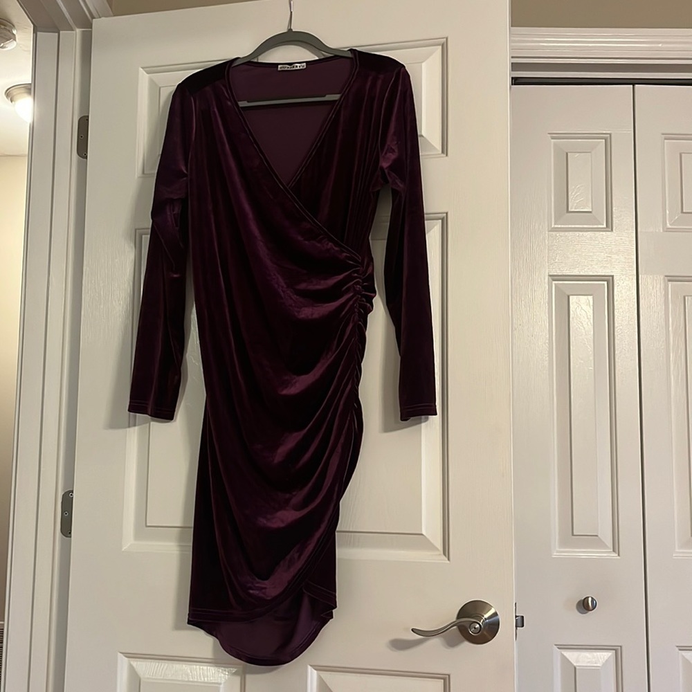 Velour Dress